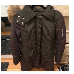 ookpik real fur jacket! Only worn once.